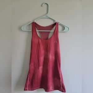 Under Armour Workoit Tank, Size SM, Red